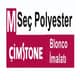 M_Sec Polyester Cimstone Blonco Imalati
