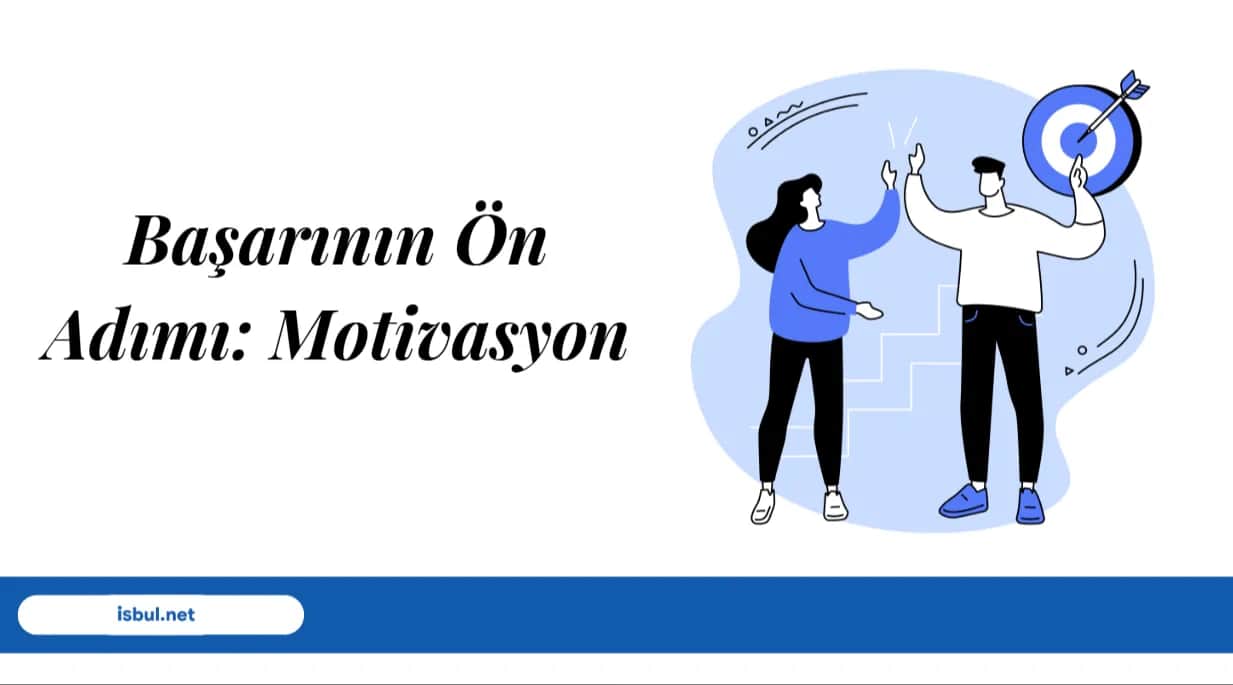 Başarının Ön Adımı: Motivasyon Basarinin On Adimi: Motivasyon