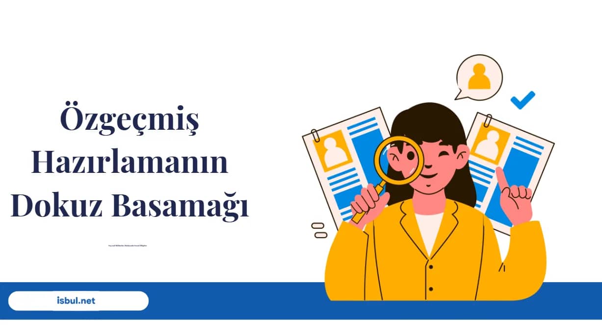 Makaleler Özgeçmiş Hazırlamanın Dokuz Basamağı Makaleler Ozgecmis Hazirlamanin Dokuz Basamagi