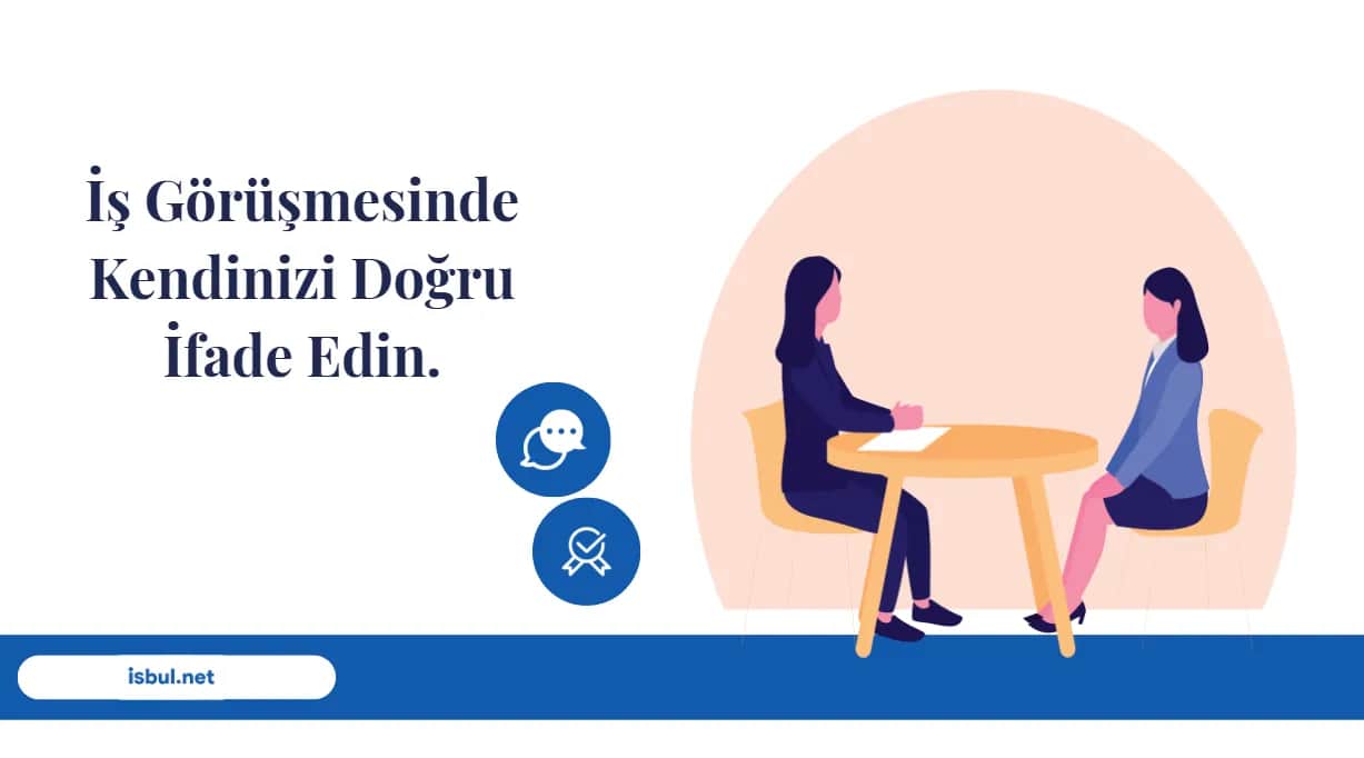İş Görüşmesinde Kendinizi Doğru İfade Edin Is Gorusmesinde Kendinizi Dogru Ifade Edin