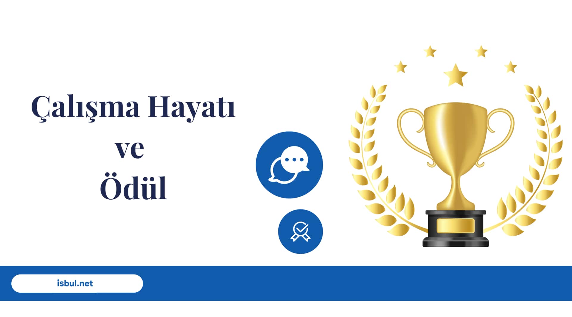 Çalışma Hayatı ve Ödül Calisma Hayati ve Odul