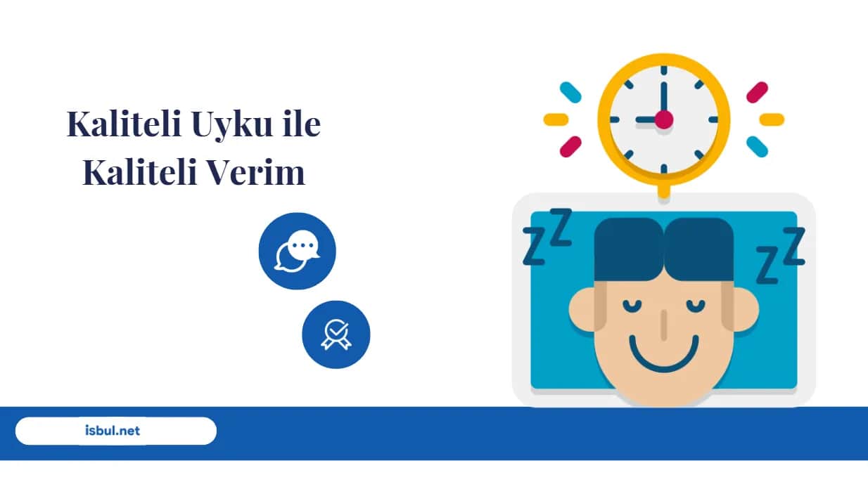 Kaliteli Uyku ile Kaliteli Verim Kaliteli Uyku ile Kaliteli Verim