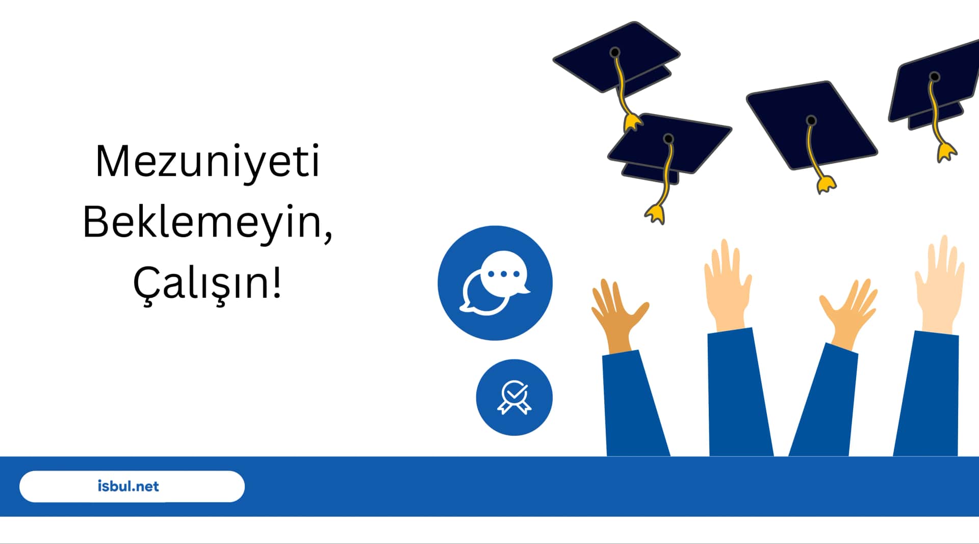 Mezuniyeti Beklemeyin, Çalışın! Mezuniyeti Beklemeyin, Calisin!