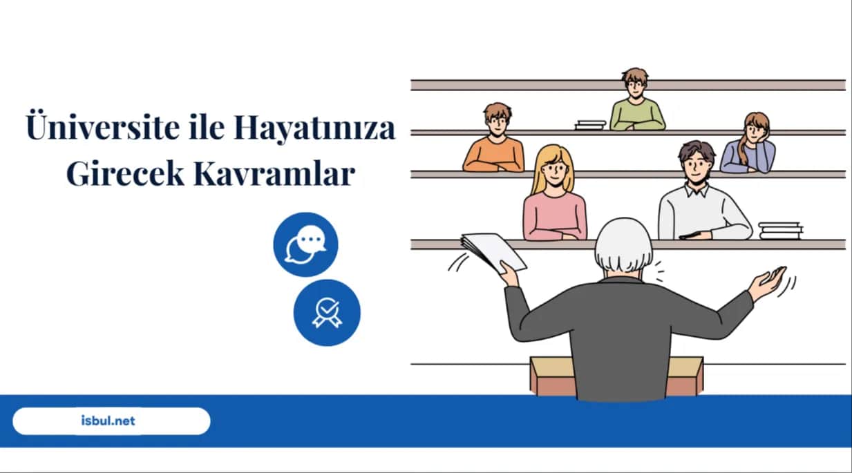 Üniversite ile Hayatınıza Girecek Kavramlar Universite ile Hayatiniza Girecek Kavramlar
