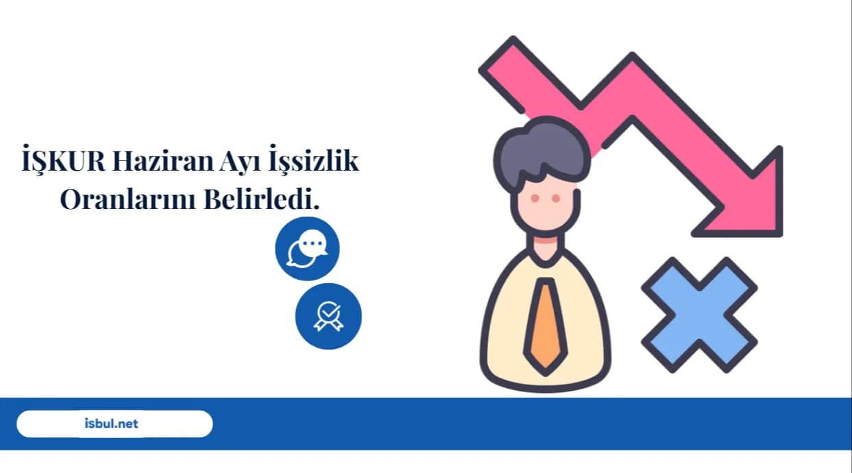 İŞKUR Haziran Ayı İşsizlik Oranlarını Belirledi ISKUR Haziran Ayi Issizlik Oranlarini Belirledi
