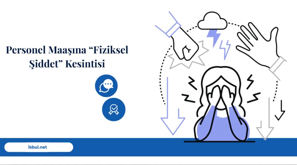 Personel Maaşına “Fiziksel Şiddet” Kesintisi Personel Maasina “Fiziksel Siddet” Kesintisi