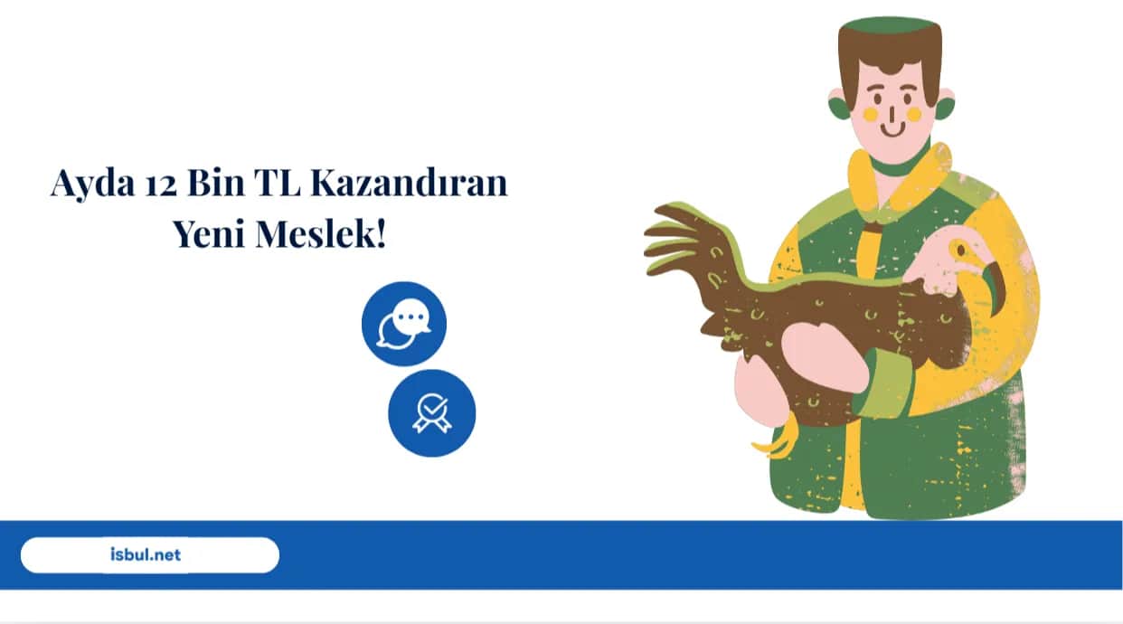 Ayda 12 Bin TL Kazandıran Yeni Meslek! Ayda 12 Bin TL Kazandiran Yeni Meslek!