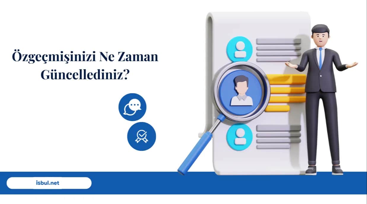 Özgeçmişinizi Ne Zaman Güncellediniz? Ozgecmisinizi Ne Zaman Guncellediniz?
