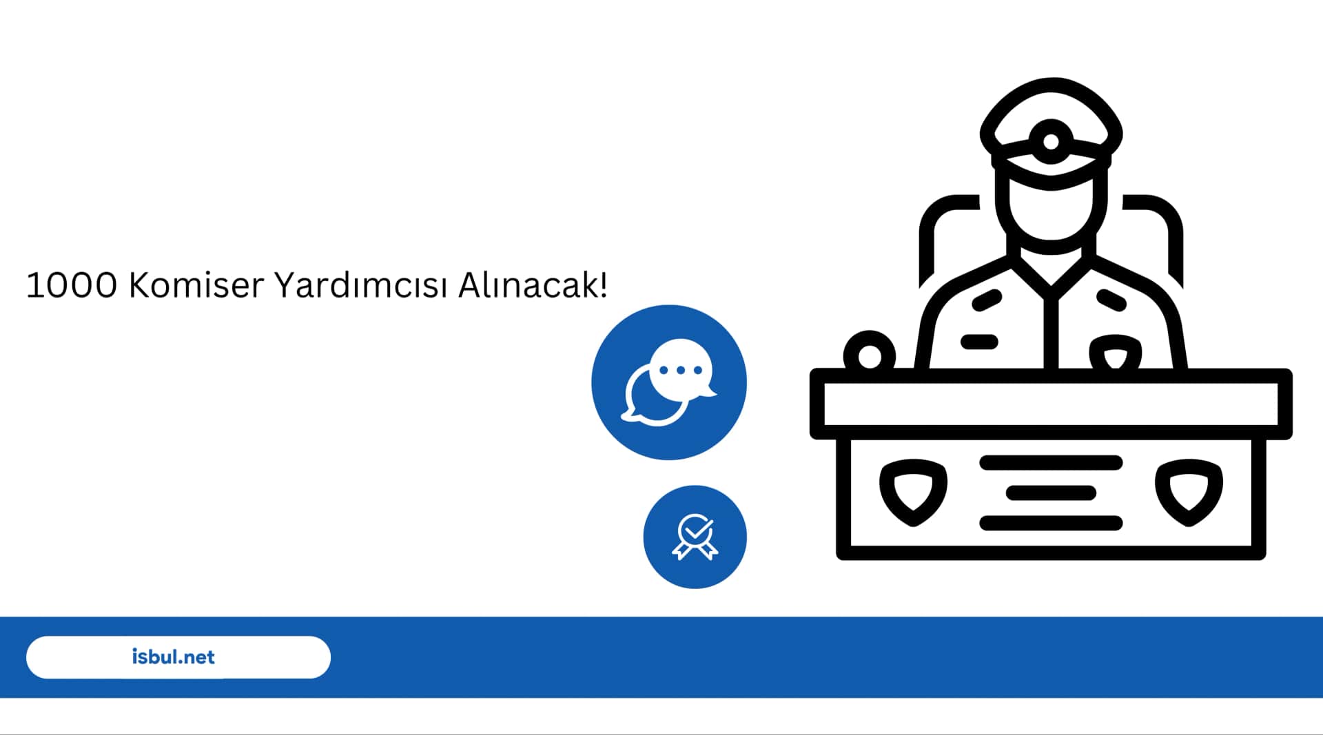 1000 Komiser Yardımcısı Alınacak! 1000 Komiser Yardimcisi Alinacak!
