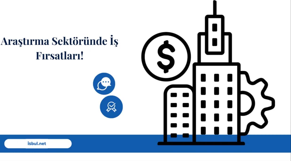 Araştırma Sektöründe İş Fırsatları! Arastirma Sektorunde Is Firsatlari!