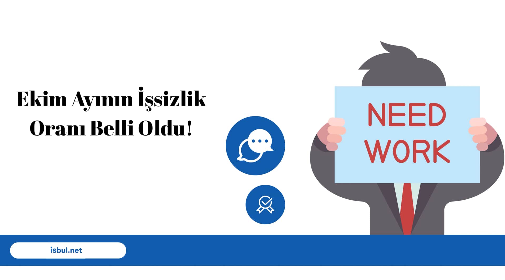 Ekim Ayının İşsizlik Oranı Belli Oldu! Ekim Ayinin Issizlik Orani Belli Oldu!