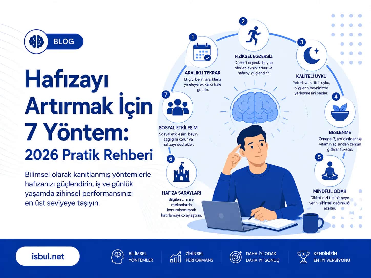 Hafızayı Artırmak İçin 7 Yöntem: 2026 Pratik Rehberi Hafizayi Artirmak Icin 7 Yontem: 2026 Pratik Rehberi