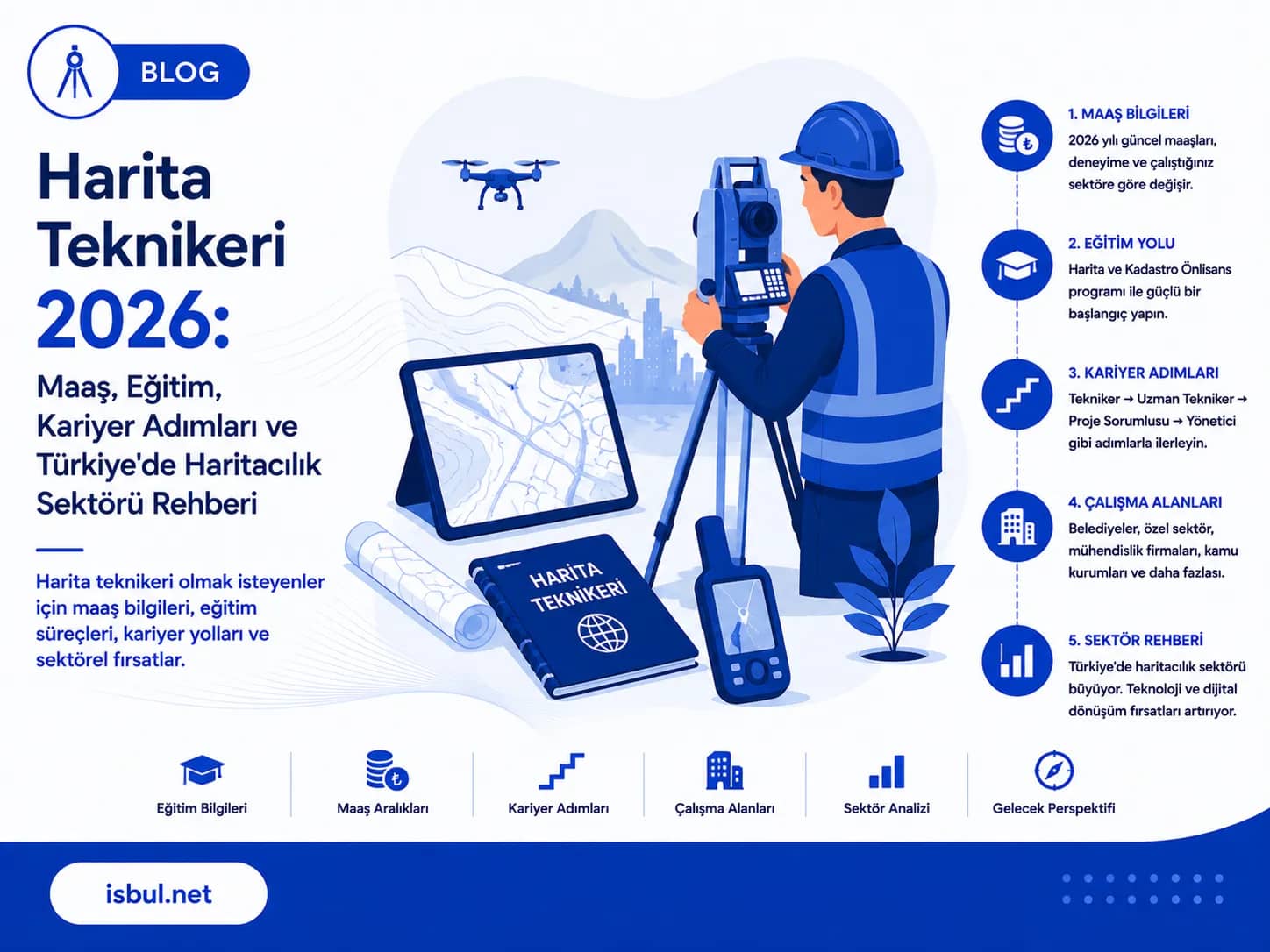 Harita Teknikeri 2026: Maaş, Eğitim, Kariyer Adımları ve Türkiye'de Haritacılık Sektörü Rehberi Harita Teknikeri 2026: Maas, Egitim, Kariyer Adimlari ve Turkiye'de Haritacilik Sektoru Rehberi