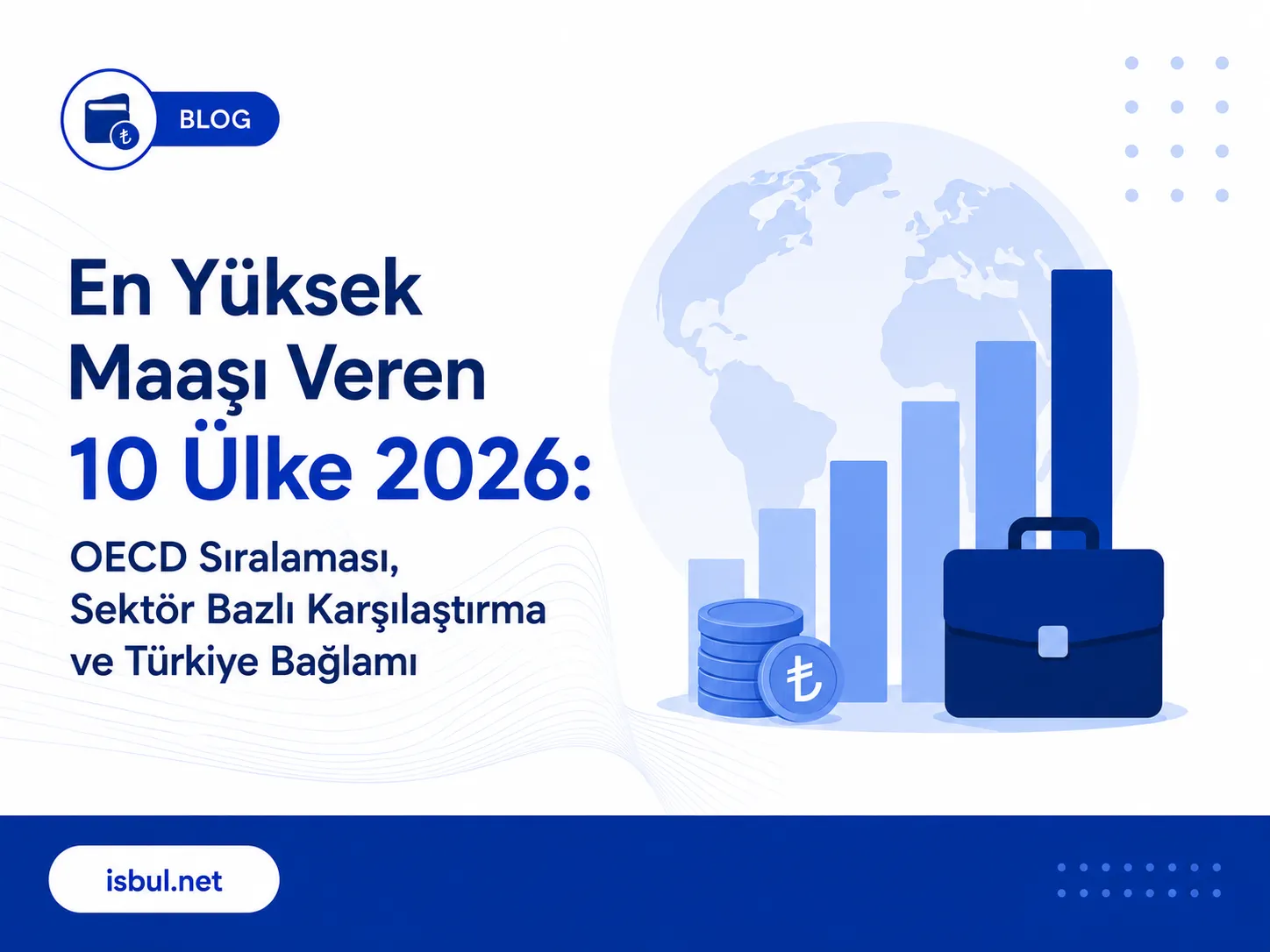 En Yüksek Maaşı Veren 10 Ülke 2026: OECD Sıralaması, Sektör Bazlı Karşılaştırma ve Türkiye Bağlamı En Yuksek Maasi Veren 10 Ulke 2026: OECD Siralamasi, Sektor Bazli Karsilastirma ve Turkiye Baglami