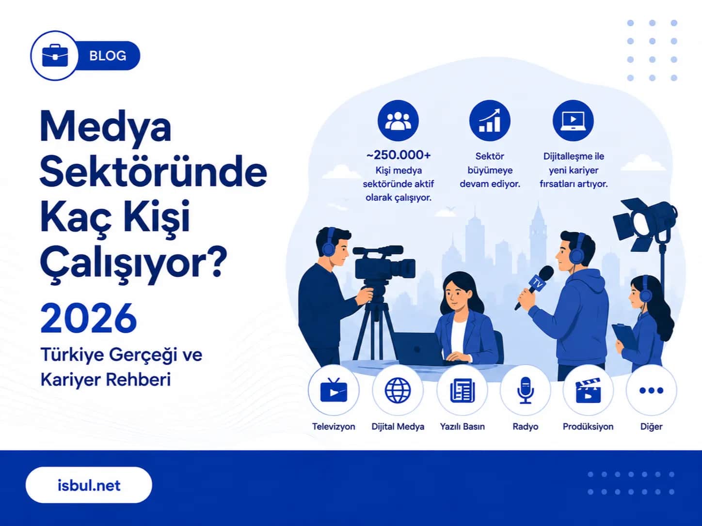 Medya Sektöründe Kaç Kişi Çalışıyor? 2026 Türkiye Gerçeği ve Kariyer Rehberi Medya Sektorunde Kac Kisi Calisiyor? 2026 Turkiye Gercegi ve Kariyer Rehberi