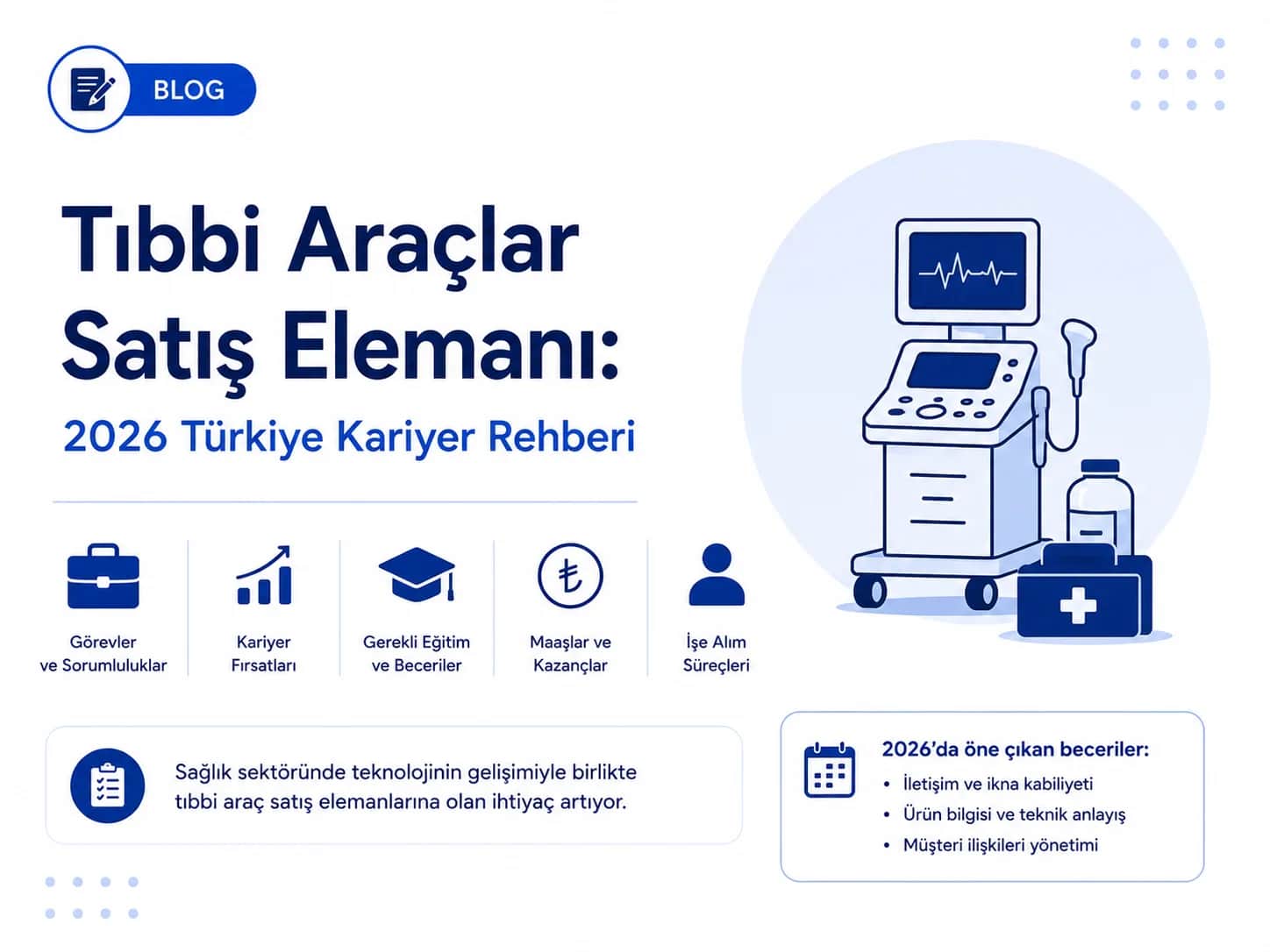 Tıbbi Araçlar Satış Elemanı: 2026 Türkiye Kariyer Rehberi Tibbi Araclar Satis Elemani: 2026 Turkiye Kariyer Rehberi
