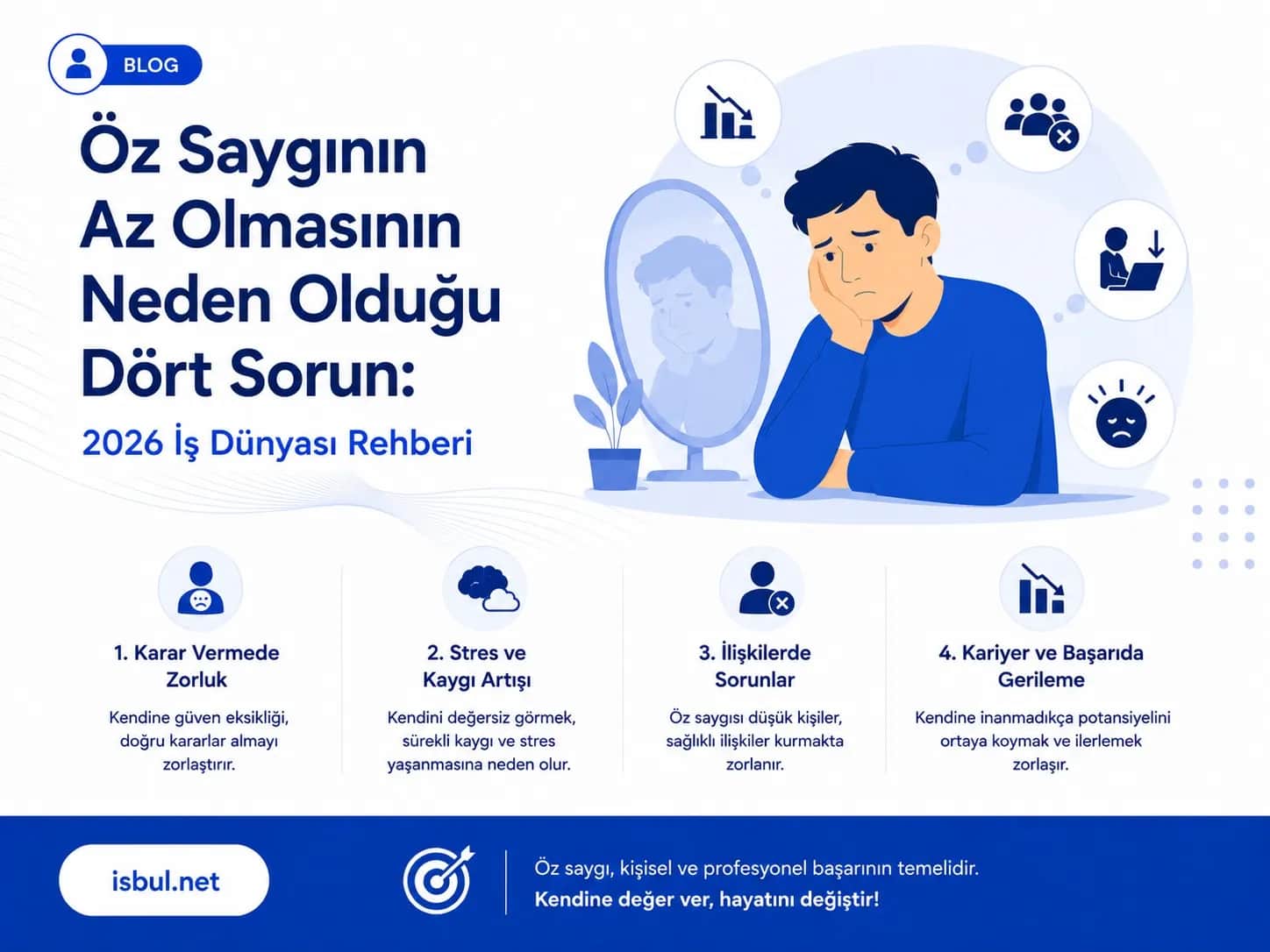 Öz Saygının Az Olmasının Neden Olduğu Dört Sorun: 2026 İş Dünyası Rehberi Oz Sayginin Az Olmasinin Neden Oldugu Dort Sorun: 2026 Is Dunyasi Rehberi