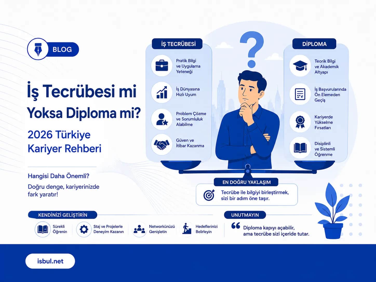 İş Tecrübesi mi Yoksa Diploma mı? 2026 Türkiye Kariyer Rehberi Is Tecrubesi mi Yoksa Diploma mi? 2026 Turkiye Kariyer Rehberi
