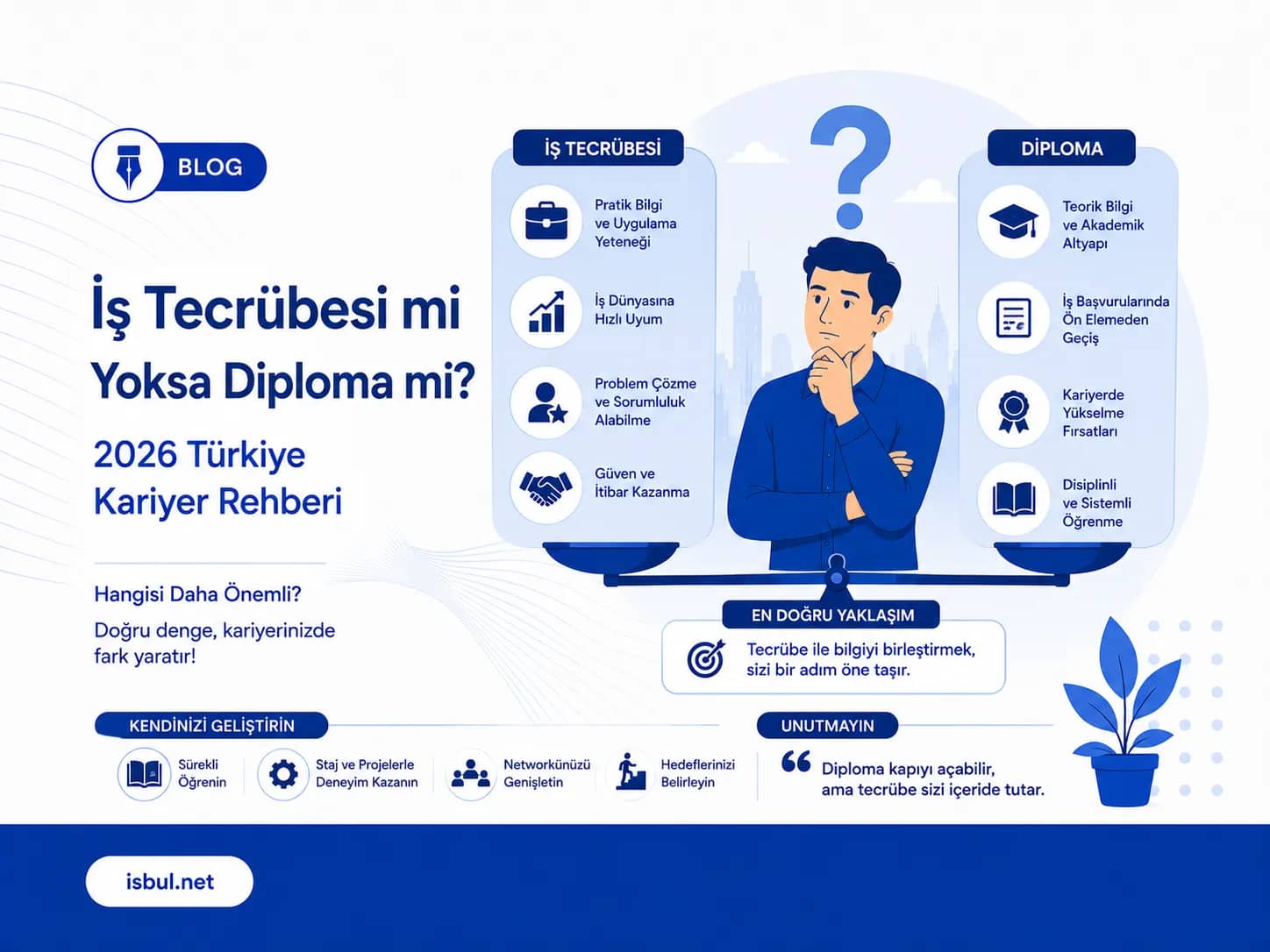 İş Tecrübesi mi Yoksa Diploma mı? 2026 Türkiye Kariyer Rehberi Is Tecrubesi mi Yoksa Diploma mi? 2026 Turkiye Kariyer Rehberi