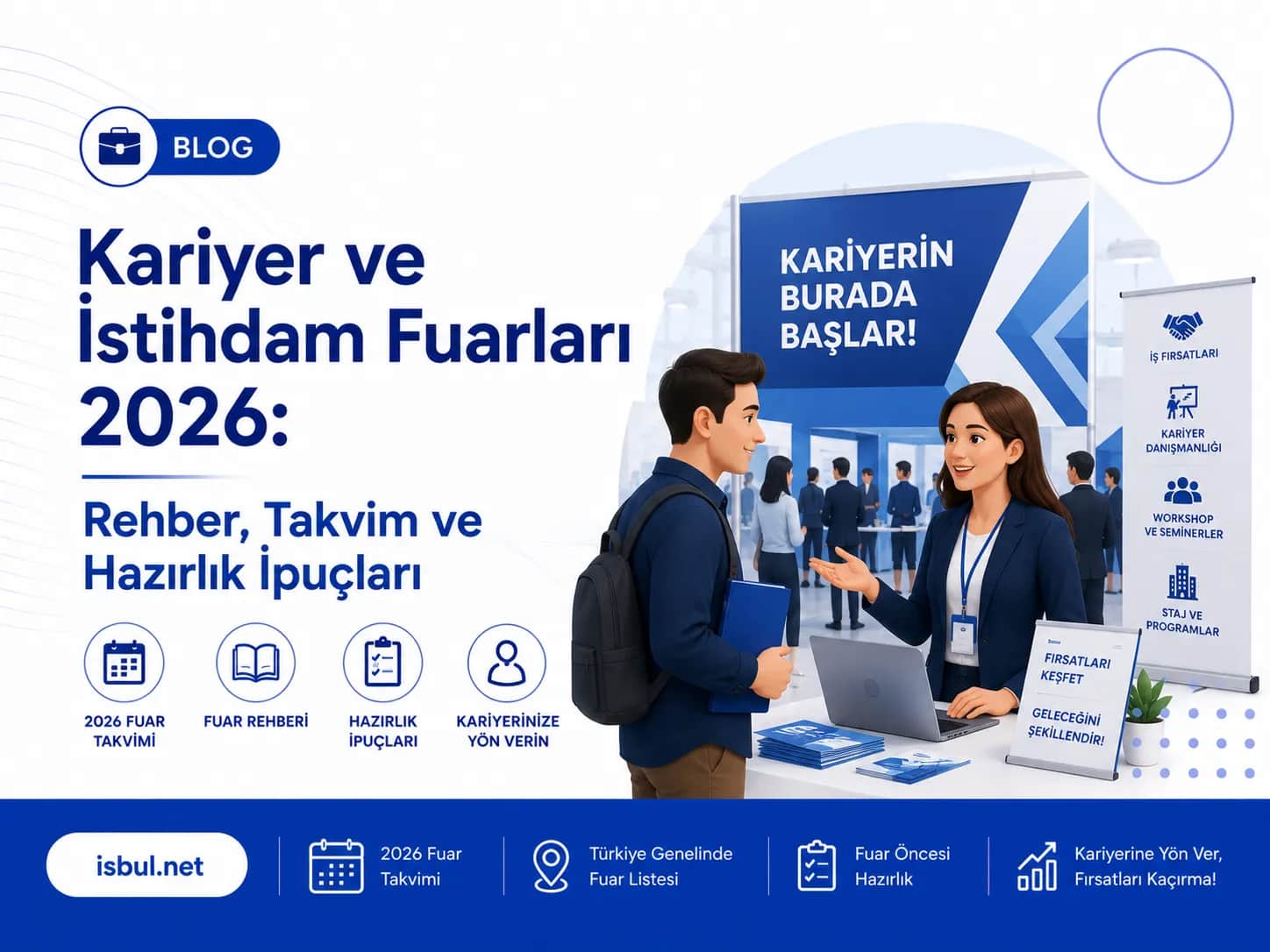 Kariyer ve İstihdam Fuarları 2026: Rehber, Takvim ve Hazırlık İpuçları Kariyer ve Istihdam Fuarlari 2026: Rehber, Takvim ve Hazirlik Ipuclari