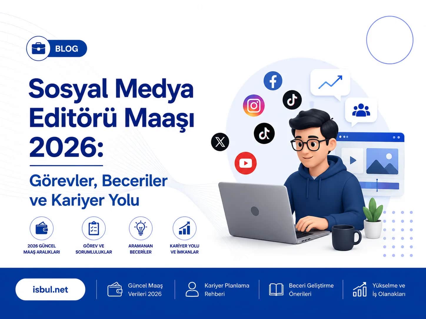 Sosyal Medya Editörü Maaşı 2026: Görevler, Beceriler ve Kariyer Yolu Sosyal Medya Editoru Maasi 2026: Gorevler, Beceriler ve Kariyer Yolu