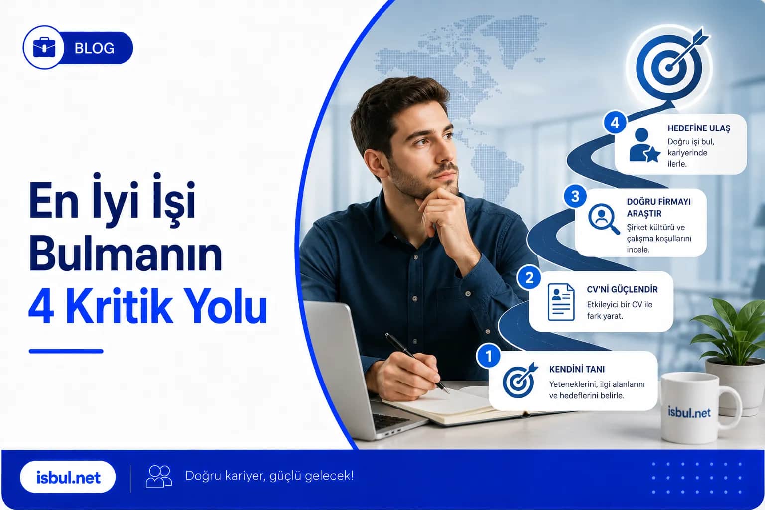En İyi İşi Bulmanın 4 Kritik Yolu En Iyi Isi Bulmanin 4 Kritik Yolu