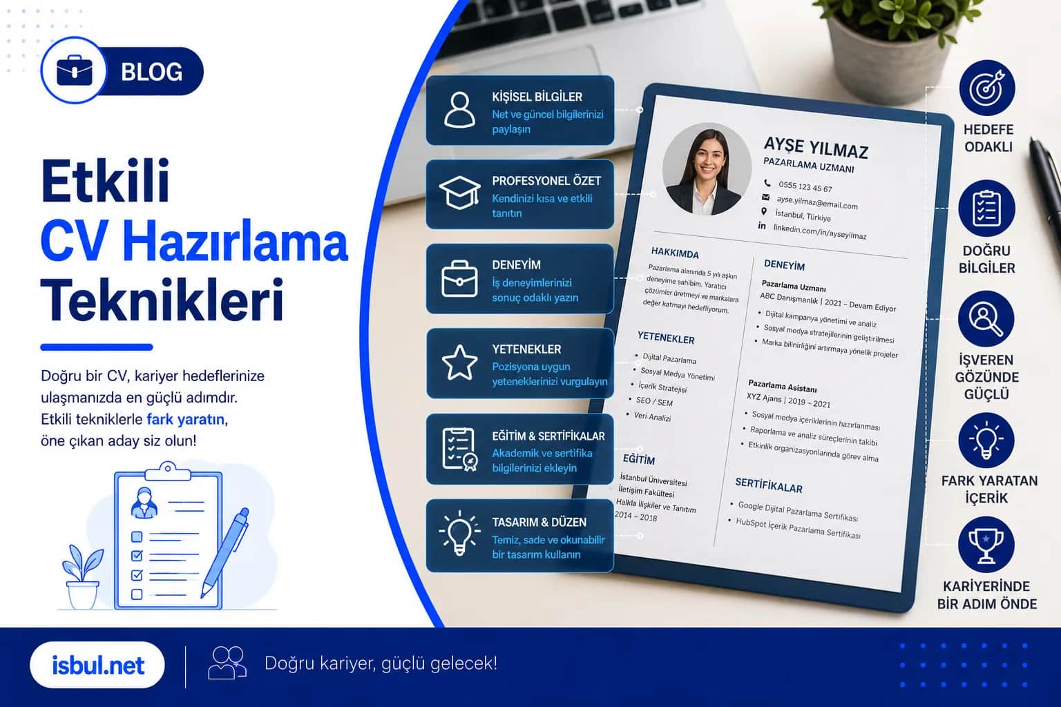 Etkili CV Hazırlama Teknikleri Etkili CV Hazirlama Teknikleri