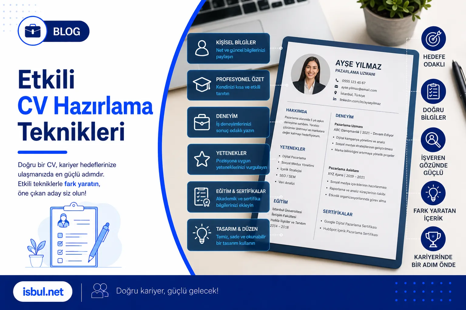 Etkili CV Hazırlama Teknikleri Etkili CV Hazirlama Teknikleri
