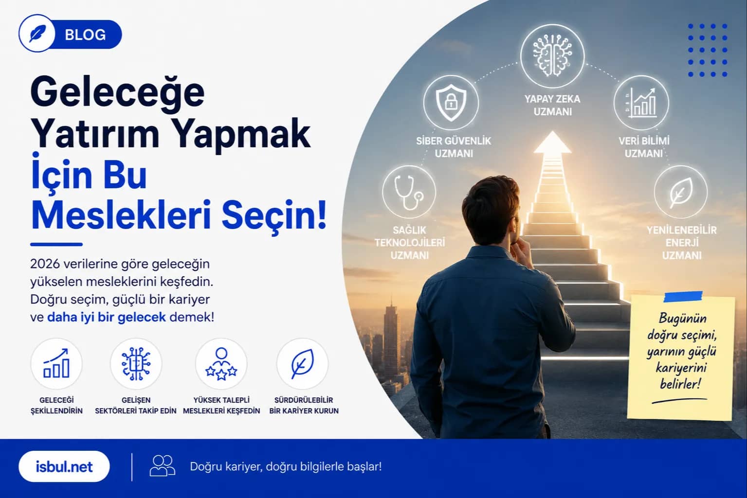 Geleceğe Yatırım Yapmak İçin Bu Meslekleri Seçin! 2026 Gelecege Yatirim Yapmak Icin Bu Meslekleri Secin! 2026