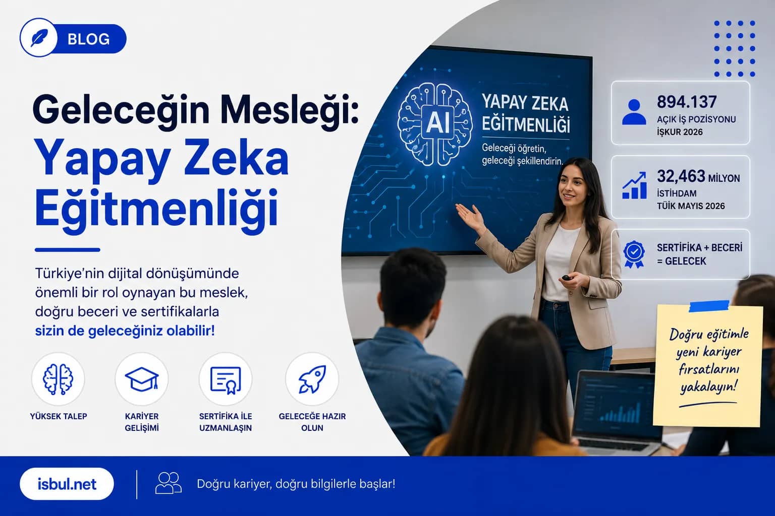 Geleceğin Mesleği: Yapay Zeka Eğitmenliği Gelecegin Meslegi: Yapay Zeka Egitmenligi
