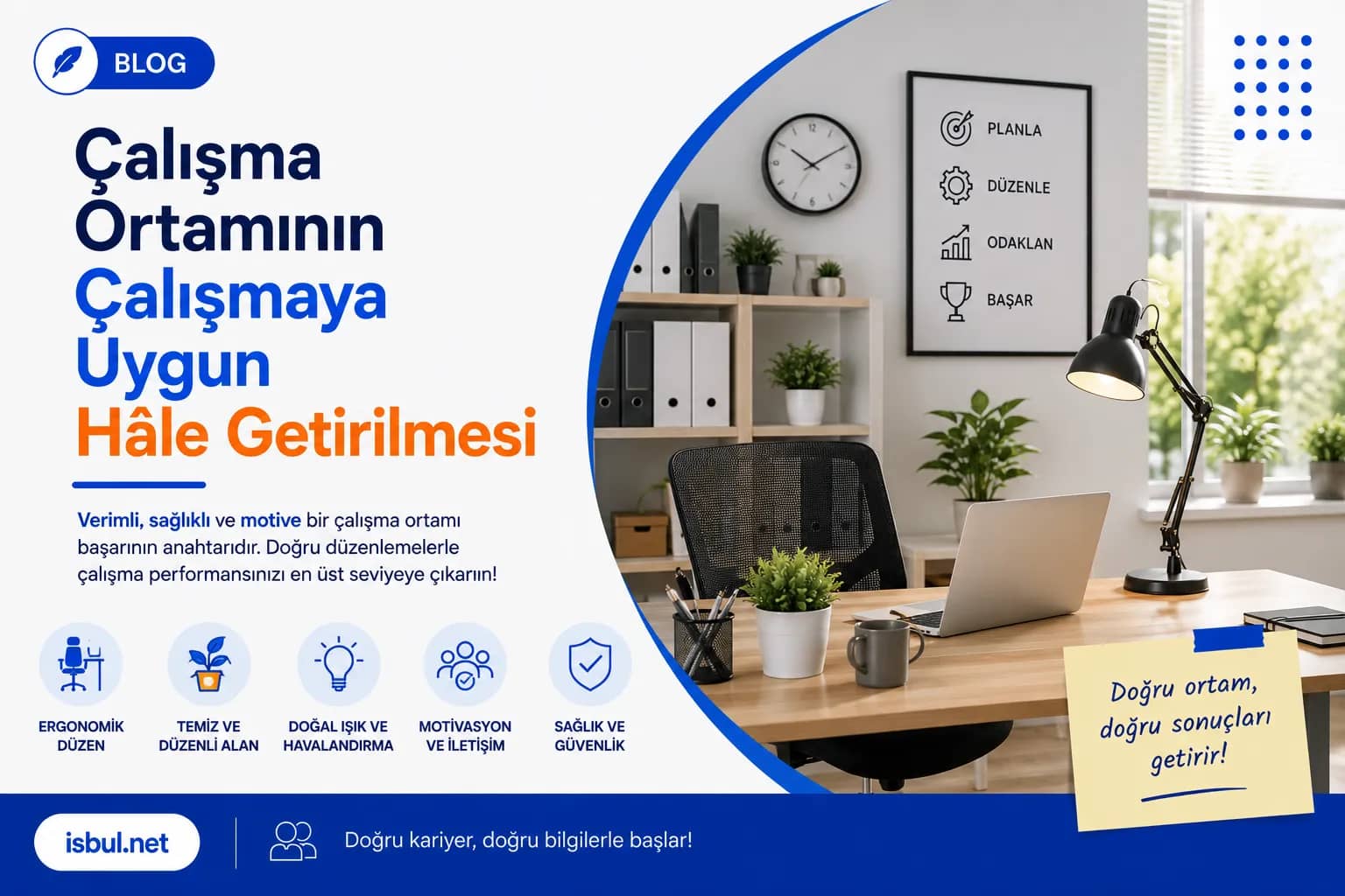 Çalışma Ortamının Çalışmaya Uygun Hâle Getirilmesi Calisma Ortaminin Calismaya Uygun Hâle Getirilmesi