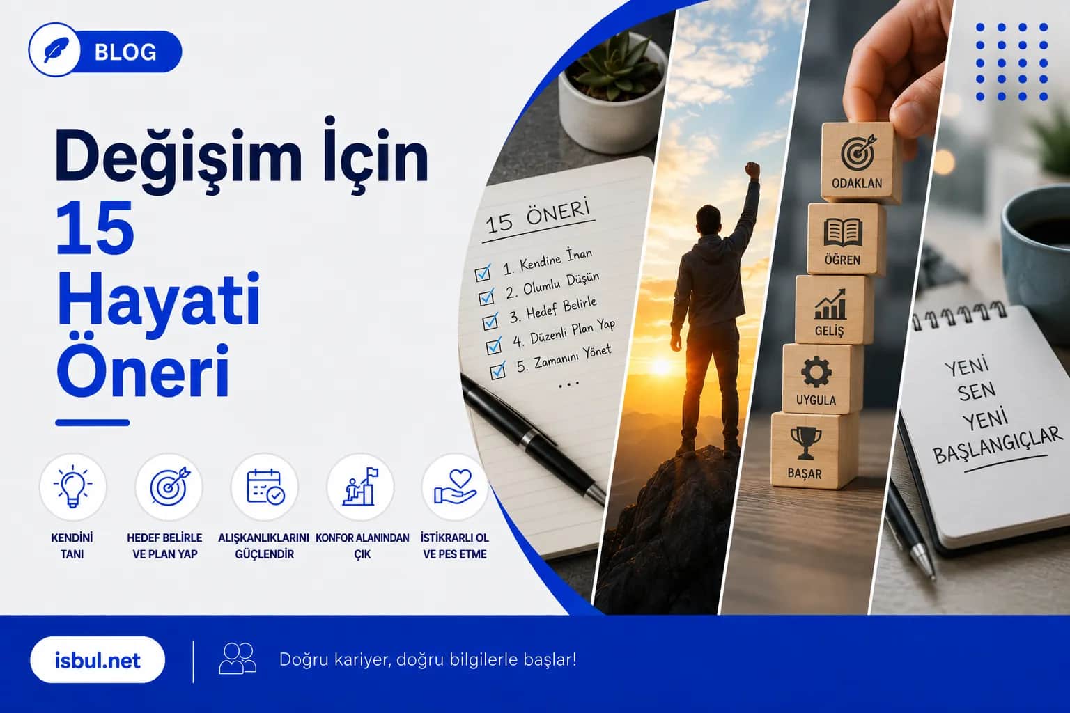 Değişim İçin 15 Hayati Öneri Degisim Icin 15 Hayati Oneri