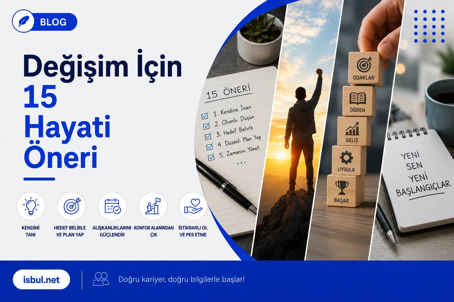 Değişim İçin 15 Hayati Öneri Degisim Icin 15 Hayati Oneri