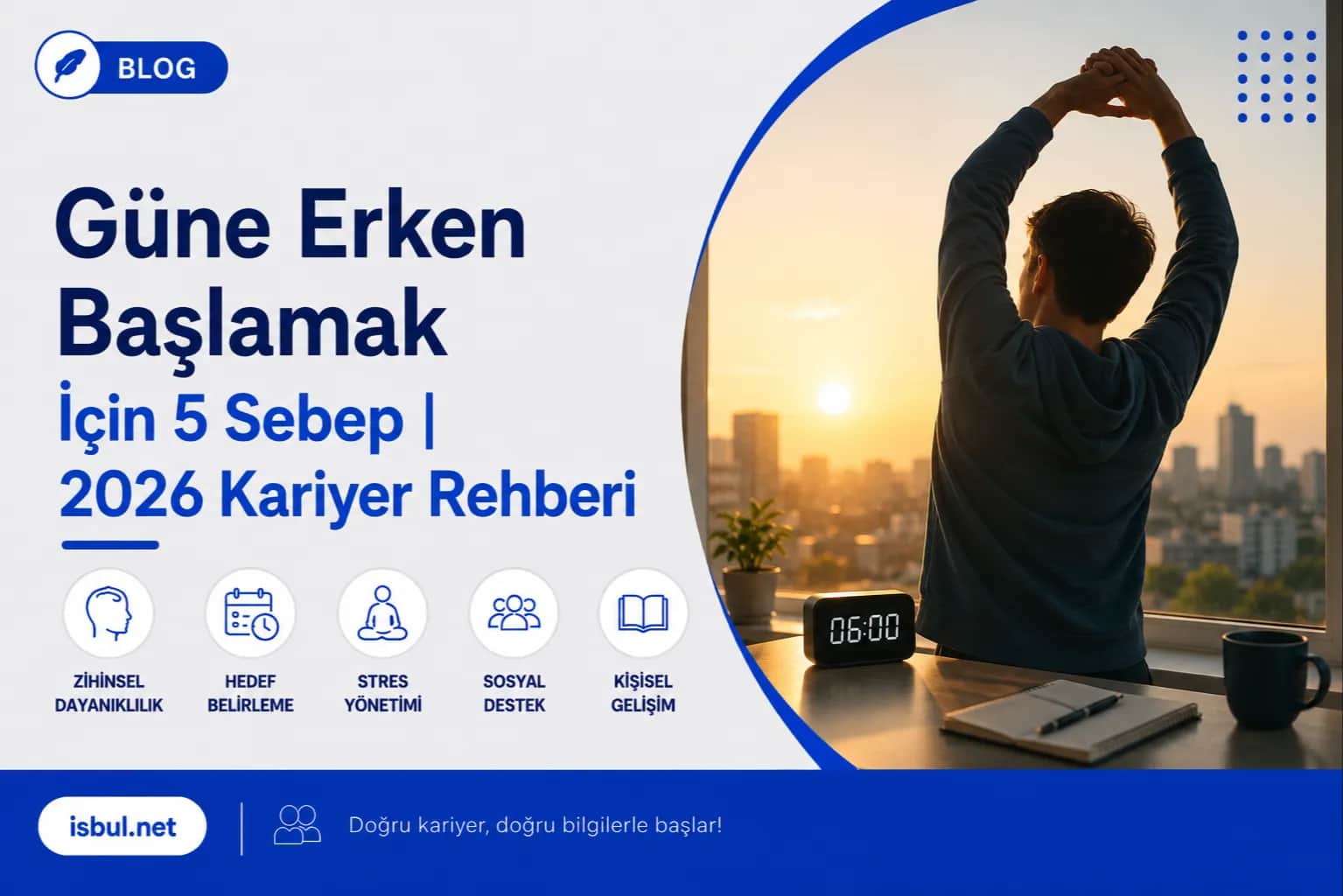Güne Erken Başlamak İçin 5 Sebep | 2026 Kariyer Rehberi Gune Erken Baslamak Icin 5 Sebep | 2026 Kariyer Rehberi