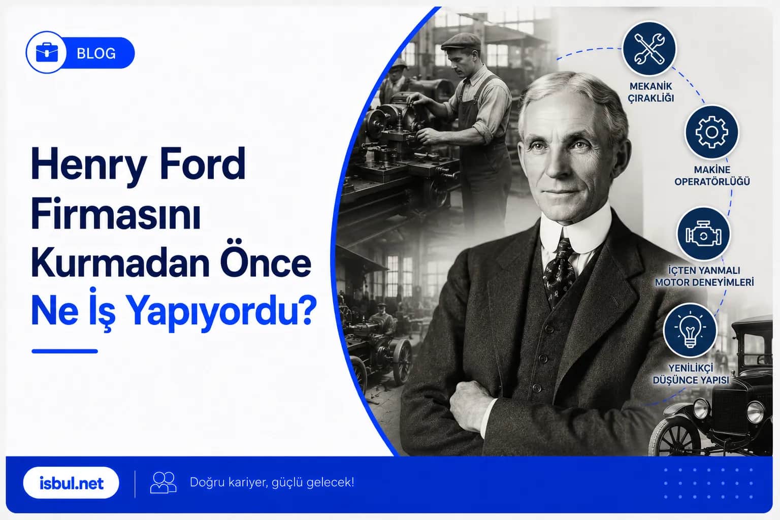 Henry Ford Firmasını Kurmadan Önce Ne İş Yapıyordu? Henry Ford Firmasini Kurmadan Once Ne Is Yapiyordu?