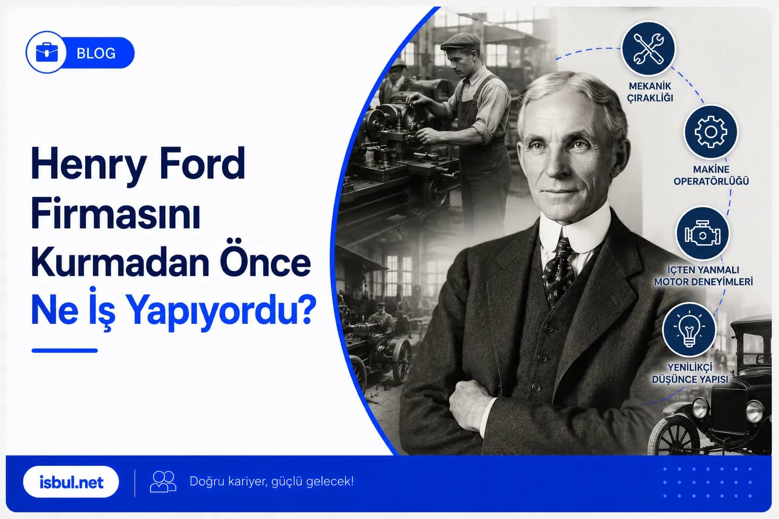 Henry Ford Firmasını Kurmadan Önce Ne İş Yapıyordu? Henry Ford Firmasini Kurmadan Once Ne Is Yapiyordu?