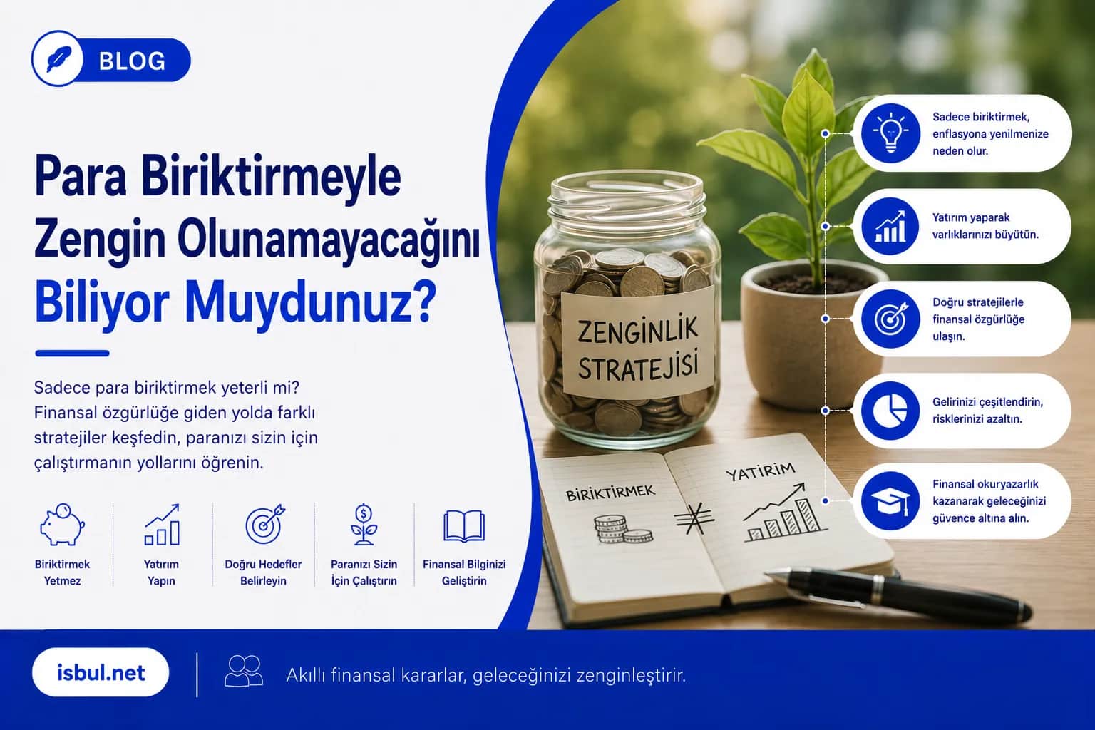 Para Biriktirmeyle Zengin Olunamayacağını Biliyor Muydunuz? Para Biriktirmeyle Zengin Olunamayacagini Biliyor Muydunuz?