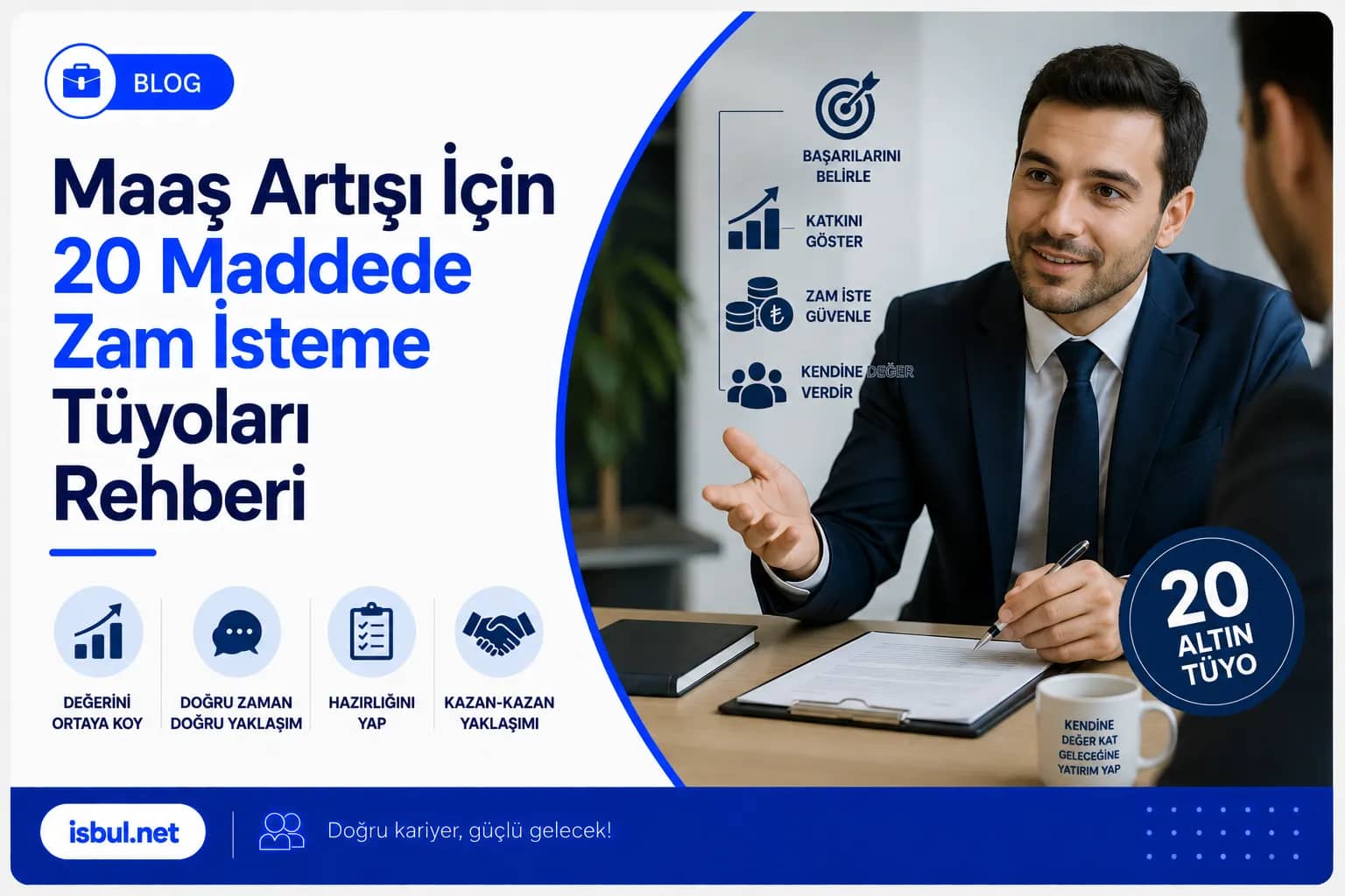 20 Maddede Zam İsteme Tüyoları | Maaşınızı Artırın 20 Maddede Zam Isteme Tuyolari | Maasinizi Artirin