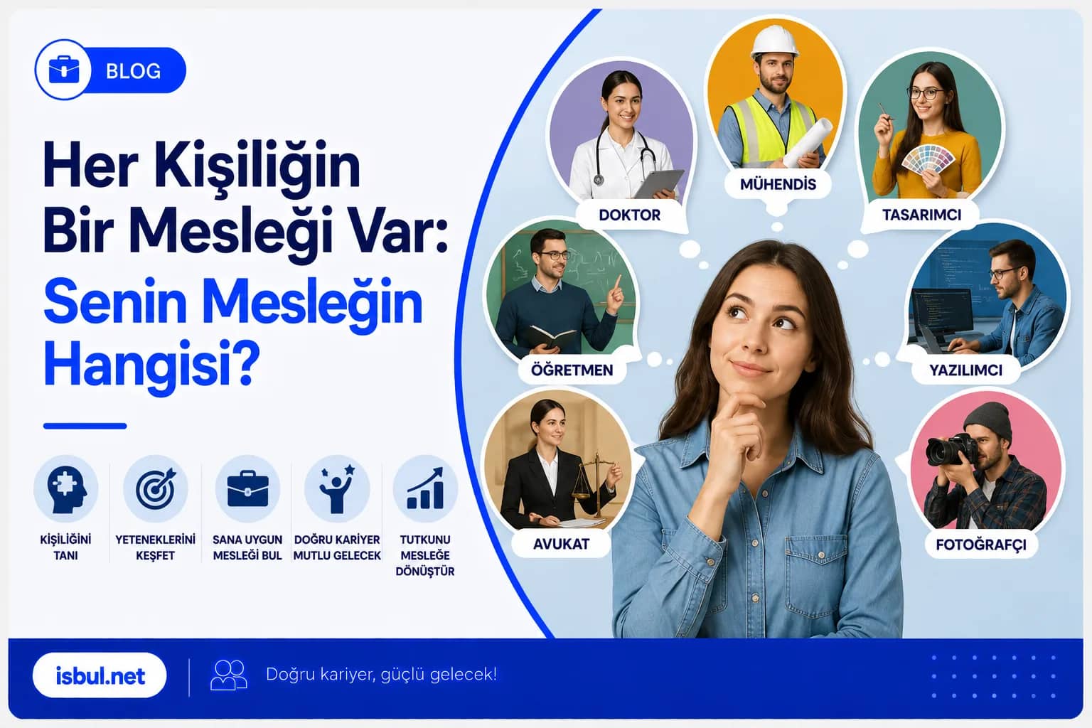Her Kişiliğin Bir Mesleği Var: Senin Mesleğin Hangisi? Her Kisiligin Bir Meslegi Var: Senin Meslegin Hangisi?