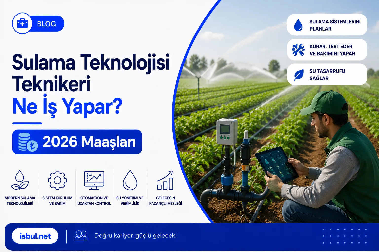 Sulama Teknolojisi Teknikeri Ne İş Yapar? 2026 Maaşları Sulama Teknolojisi Teknikeri Ne Is Yapar? 2026 Maaslari