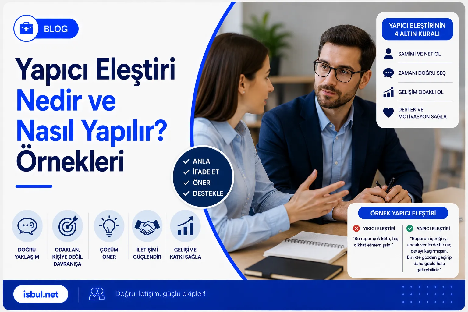 Yapıcı Eleştiri Nedir ve Nasıl Yapılır? Örnekleri Yapici Elestiri Nedir ve Nasil Yapilir? Ornekleri
