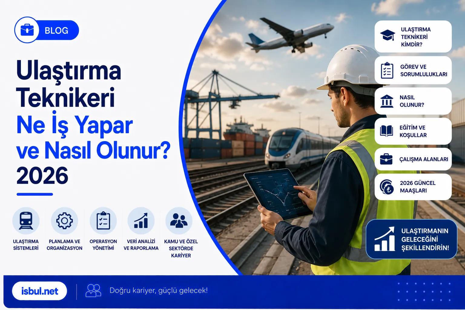 Ulaştırma Teknikeri Ne İş Yapar ve Nasıl Olunur? 2026 Ulastirma Teknikeri Ne Is Yapar ve Nasil Olunur? 2026
