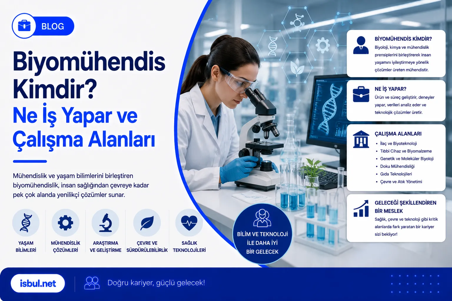 Biyomühendis Kimdir? Ne İş Yapar ve Çalışma Alanları Biyomuhendis Kimdir? Ne Is Yapar ve Calisma Alanlari