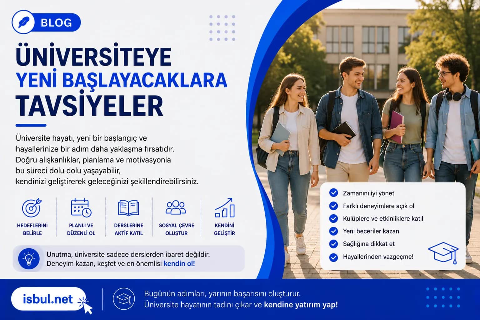 Üniversiteye Yeni Başlayacaklara Tavsiyeler Universiteye Yeni Baslayacaklara Tavsiyeler