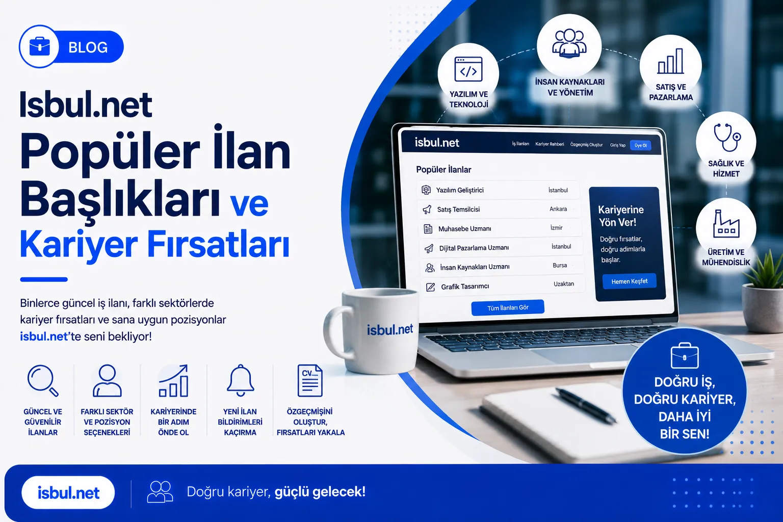 Isbul.net Popüler İlan Başlıkları ve Kariyer Fırsatları Isbul.net Populer Ilan Basliklari ve Kariyer Firsatlari