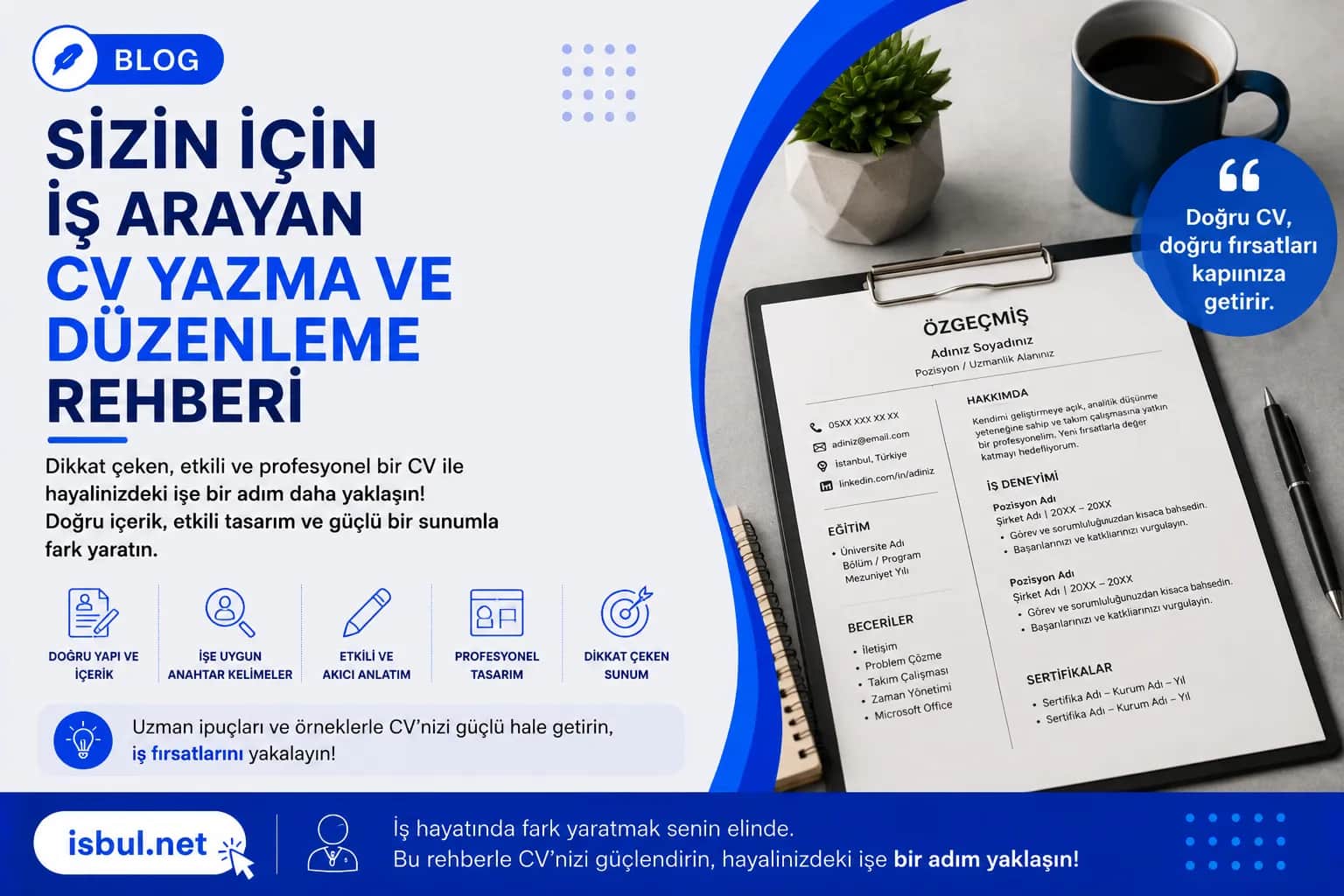 Sizin İçin İş Arayan CV Yazma ve Düzenleme Rehberi Sizin Icin Is Arayan CV Yazma ve Duzenleme Rehberi