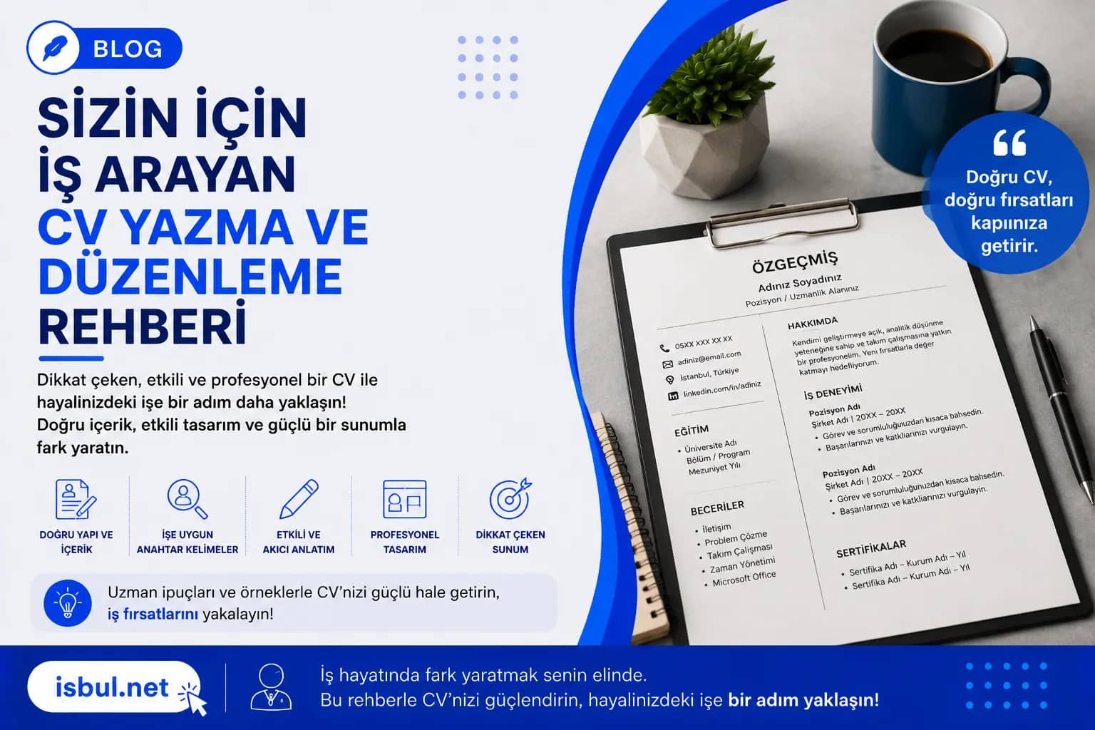 Sizin İçin İş Arayan CV Yazma ve Düzenleme Rehberi Sizin Icin Is Arayan CV Yazma ve Duzenleme Rehberi
