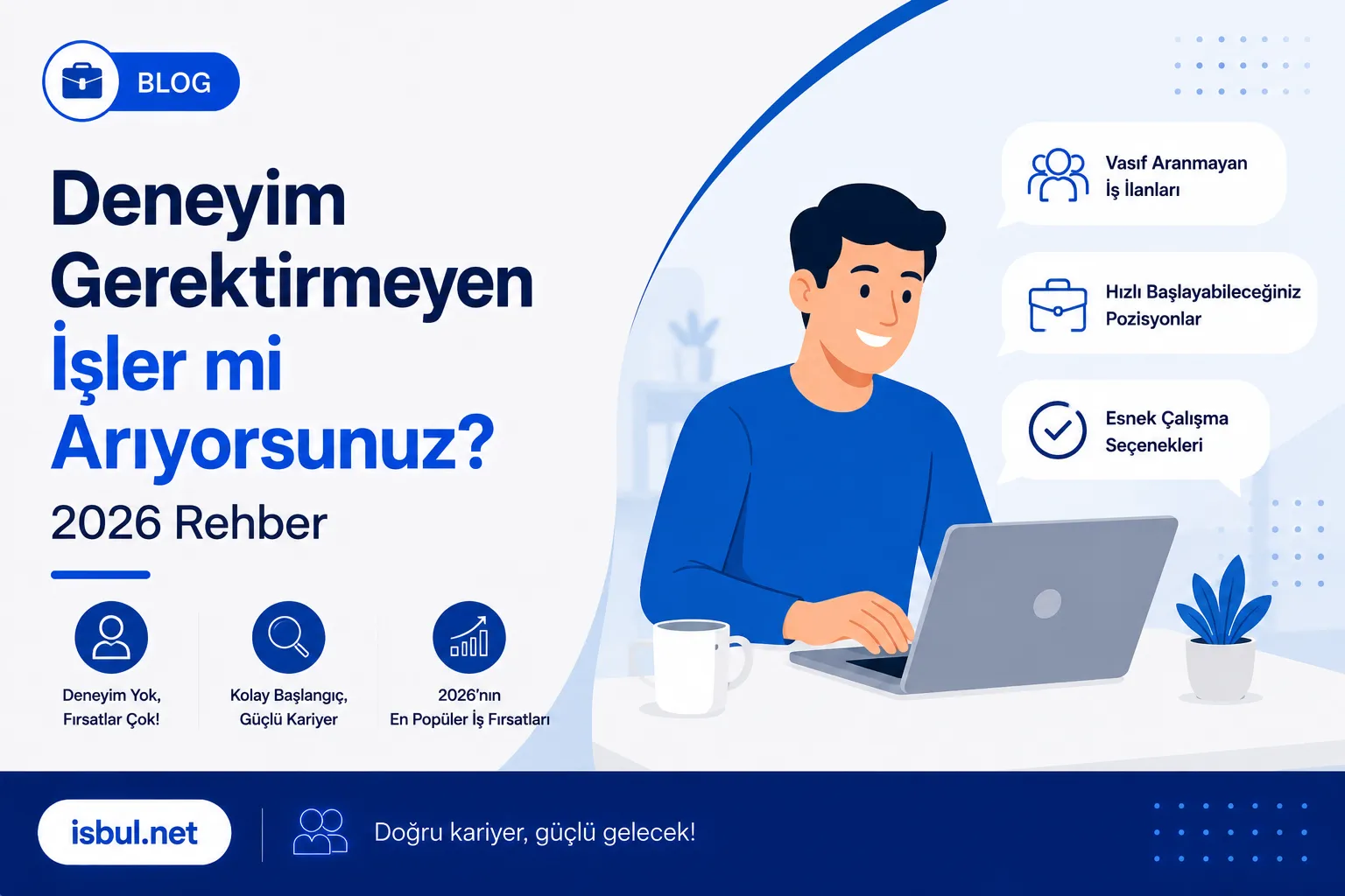Deneyim Gerektirmeyen İşler mi Arıyorsunuz? 2026 Rehber Deneyim Gerektirmeyen Isler mi Ariyorsunuz? 2026 Rehber