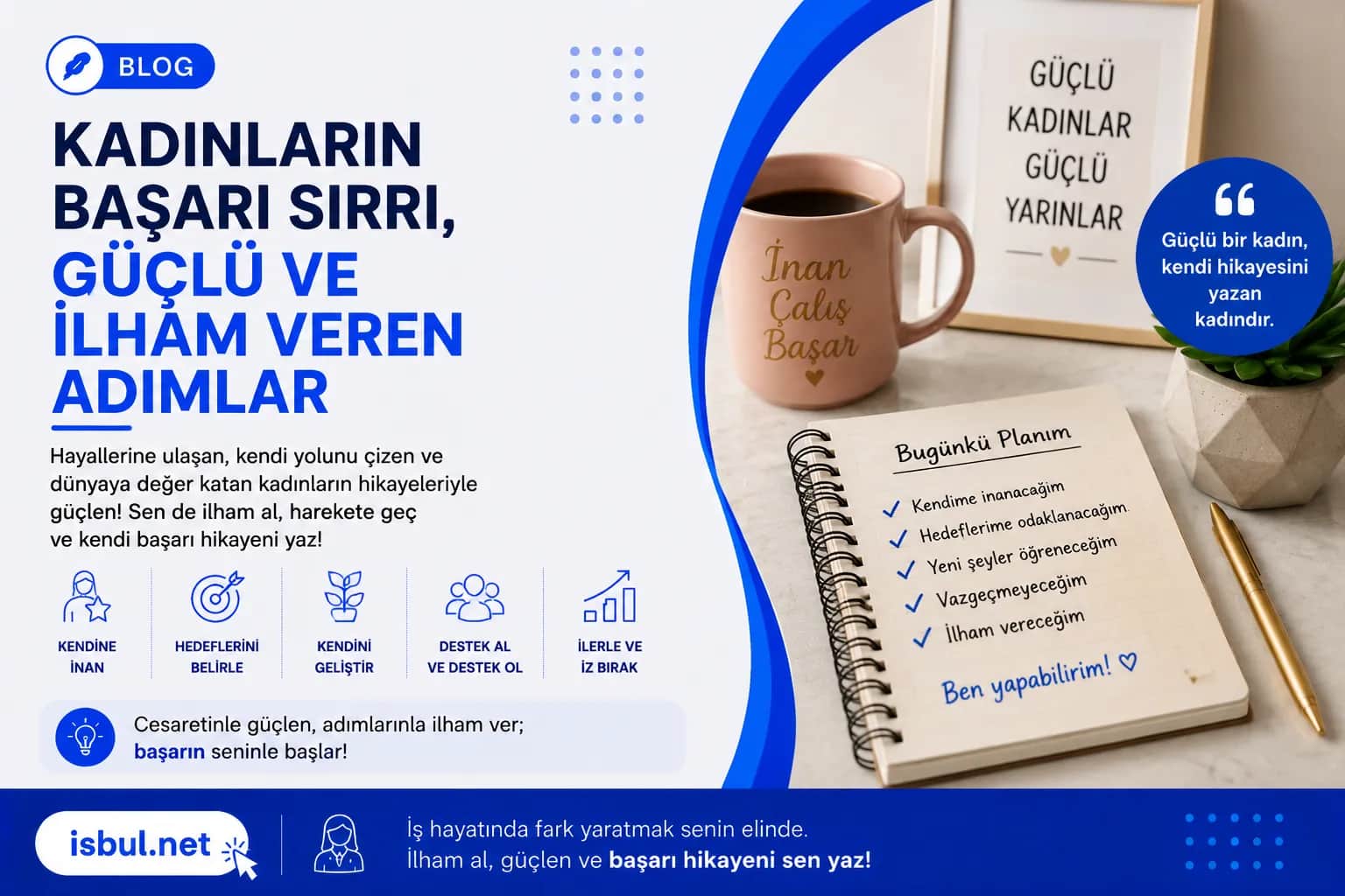 Kadınların Başarı Sırrı, Güçlü ve İlham Veren Adımlar Kadinlarin Basari Sirri, Guclu ve Ilham Veren Adimlar
