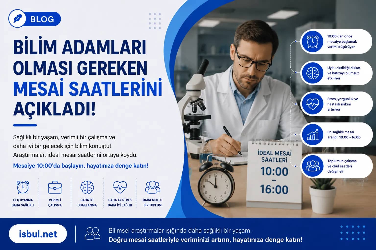 Bilim Adamları Olması Gereken Mesai Saatlerini Açıkladı! Bilim Adamlari Olmasi Gereken Mesai Saatlerini Acikladi!